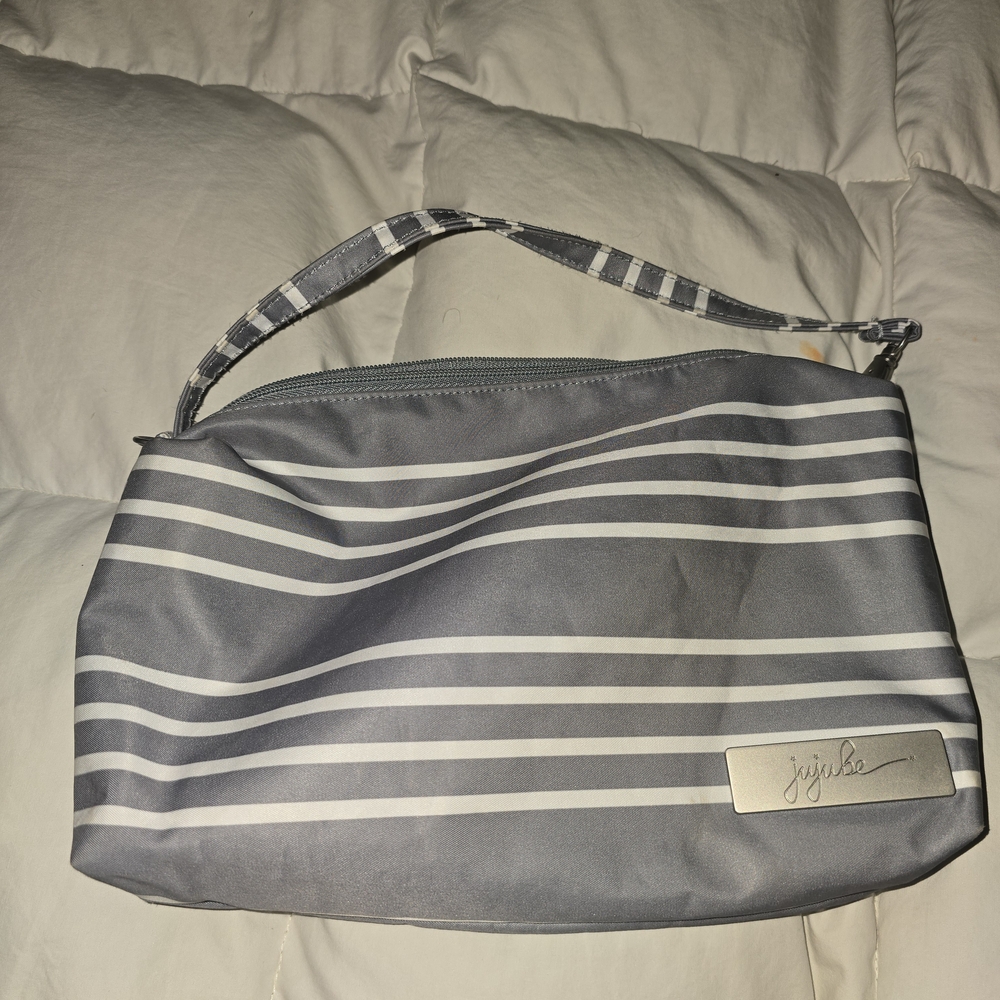 Ju-Ju-Be Gray Striped Women's Bag